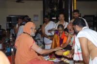 HH Swamiji's visit to Shree Vishweshwara Venugopala Temple - Karkala (13 Feb 2024)